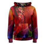 Pullover Hoodie - Yellow Horse from the Domingo Collection