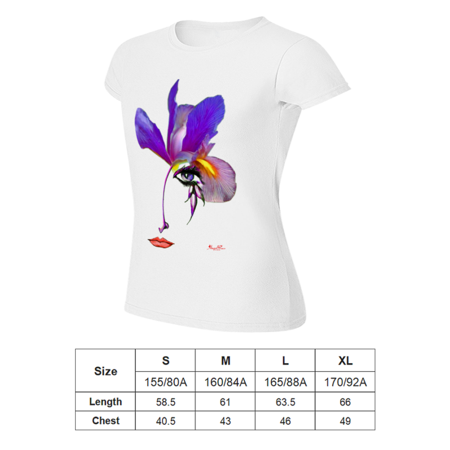 Domingo Angel Face Women’s Tshirt - Image 2