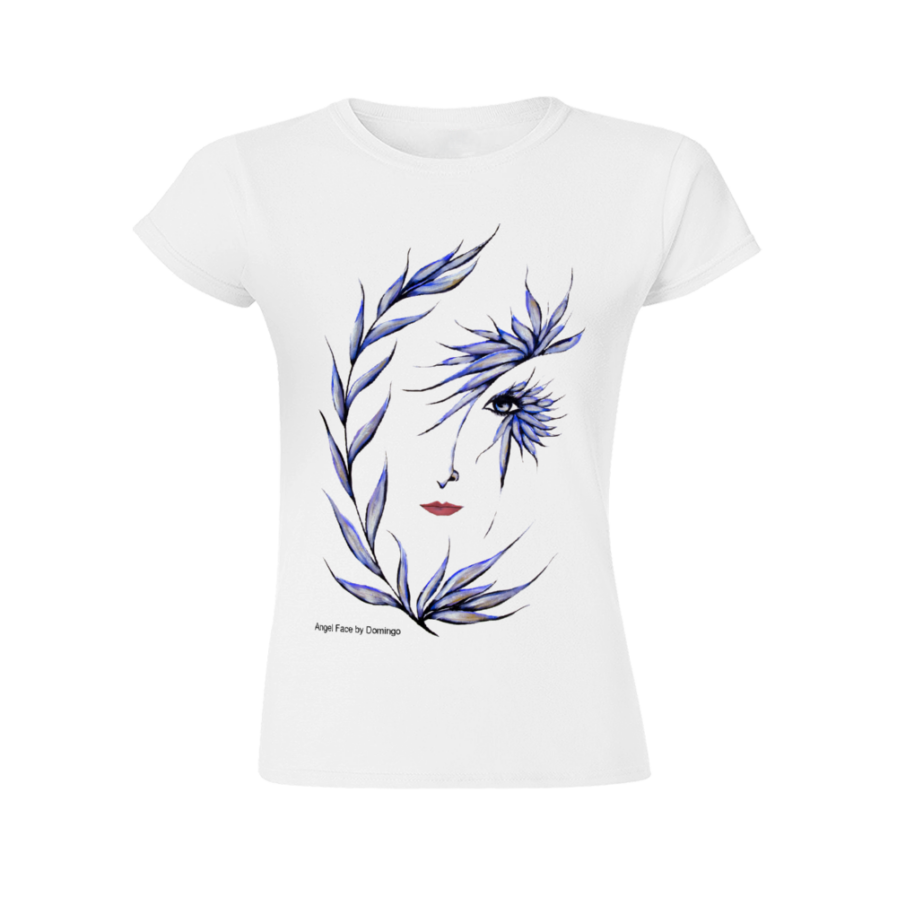 Domingo Angel Face Women's T-shirt