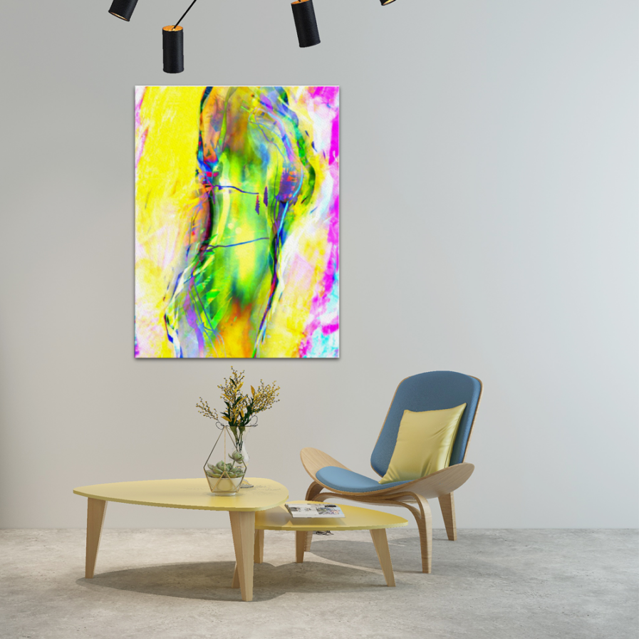 Explosion by John Gerstner | Canvas Wall Print 24 x 31 - Image 3