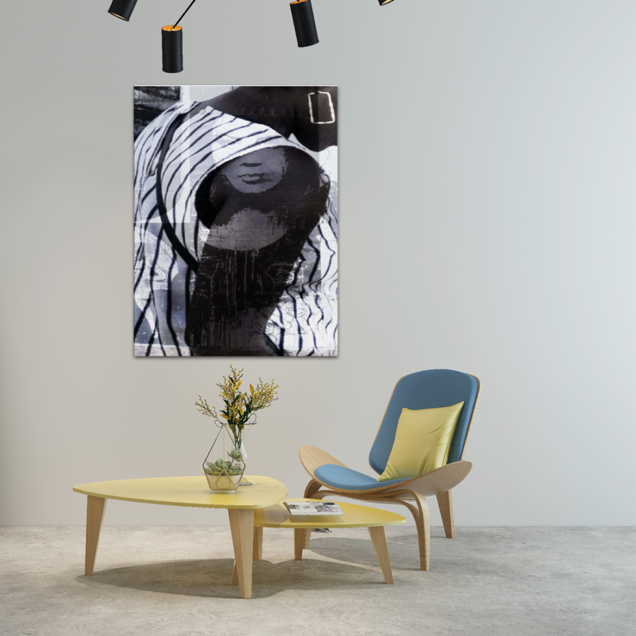 Brash by John Gerstner | Canvas Wall Print 24″ x 31″ - Image 3