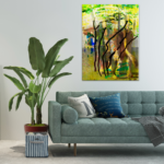 Disruption by John Gerstner | Canvas Wall Print 24x 31 - Image 2
