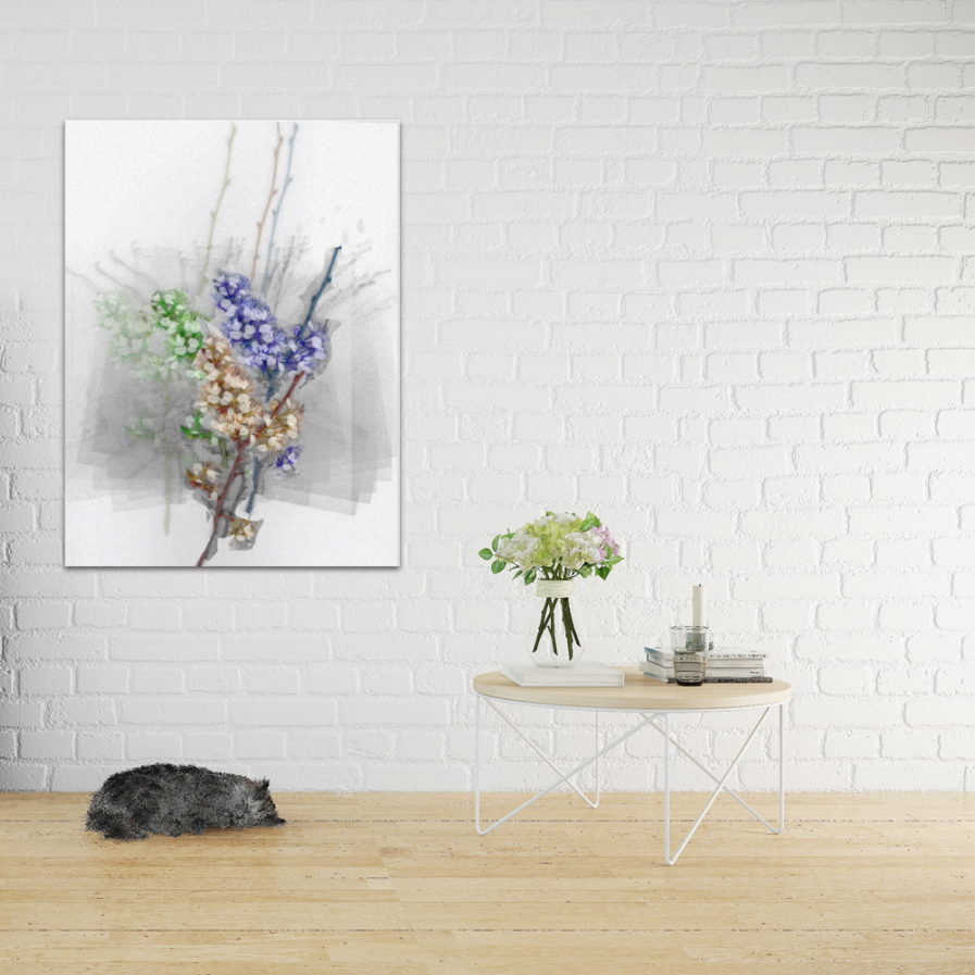 Serenity by John Gerstner | Canvas Wall Print 24 x 31 - Image 4