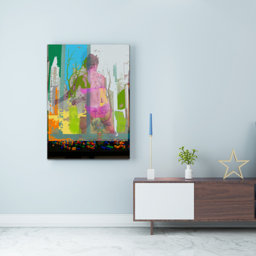 Mirage by John Gerstner | Canvas Wall Print 24 x 31 - Image 2