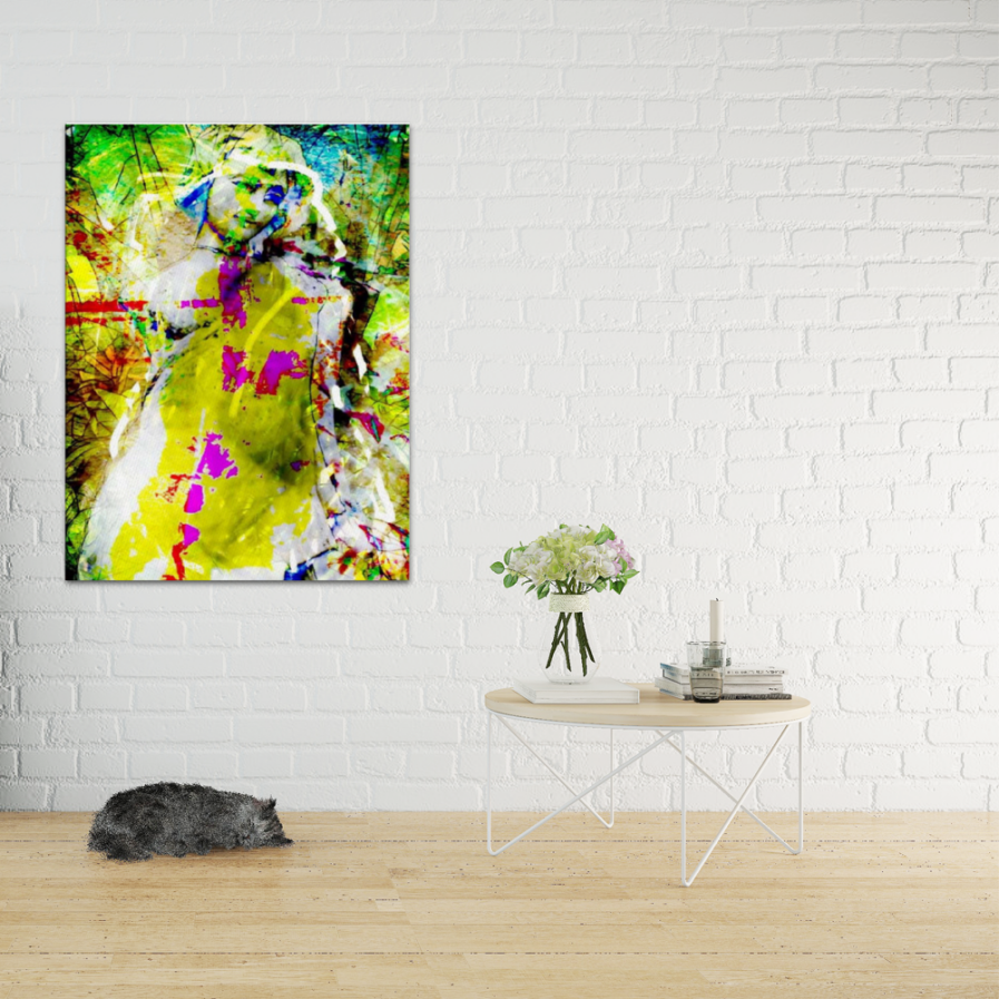 Excite by John Gerstner | Canvas Wall Print 24 x 31 - Image 4
