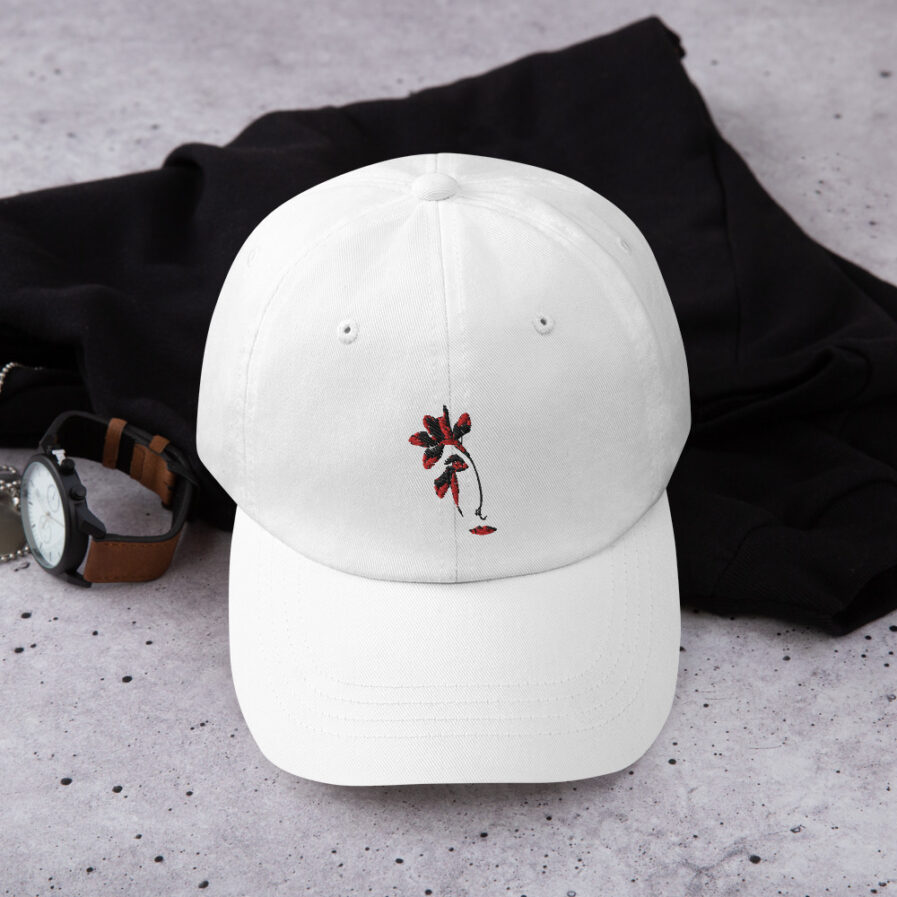 Domingo Angel Face Be Nice Women's Dad Hat - Image 4