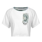 KillerKloz Survivor Short Sleeve Navel Shirt Baby Tee - Image 4