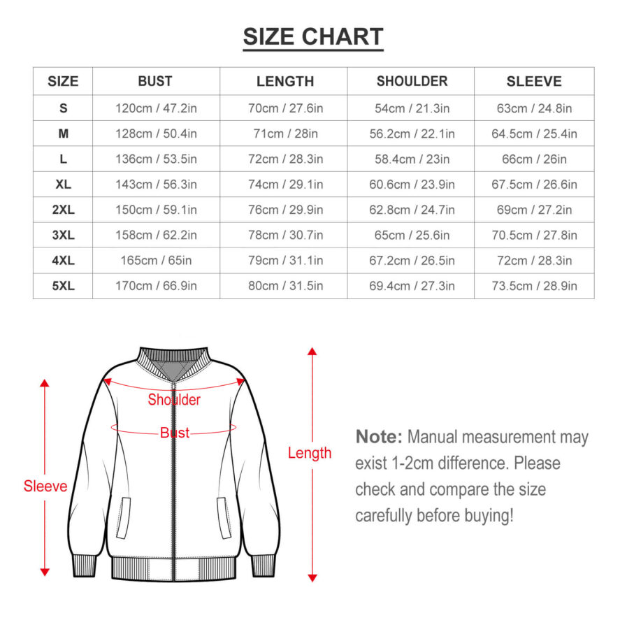 KillerKloz Stream Zipper Bomber Jacket - Image 6