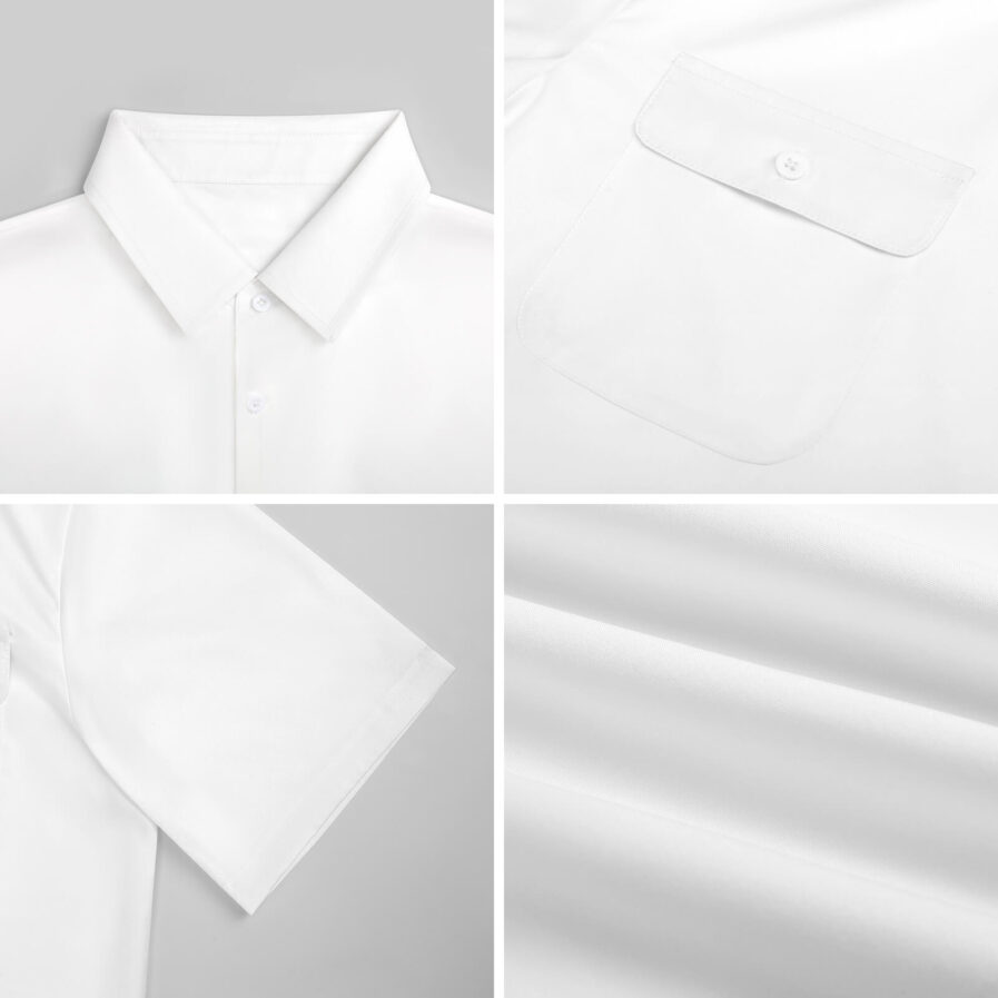 KillerKloz Men's Owl Short Sleeve Shirt with Pockets - Image 7
