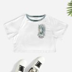 KillerKloz Survivor Short Sleeve Navel Shirt Baby Tee - Image 5