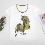 KillerKloz Free Spirit V-neck Short Sleeve T-Shirt - Image 3