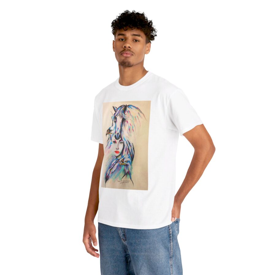 Domingo Eagles Unisex Heavy Cotton Tee - Image 14