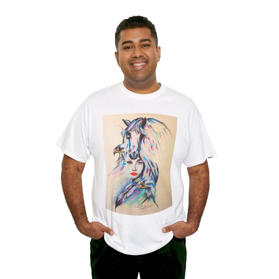 Domingo Eagles Unisex Heavy Cotton Tee - Image 17