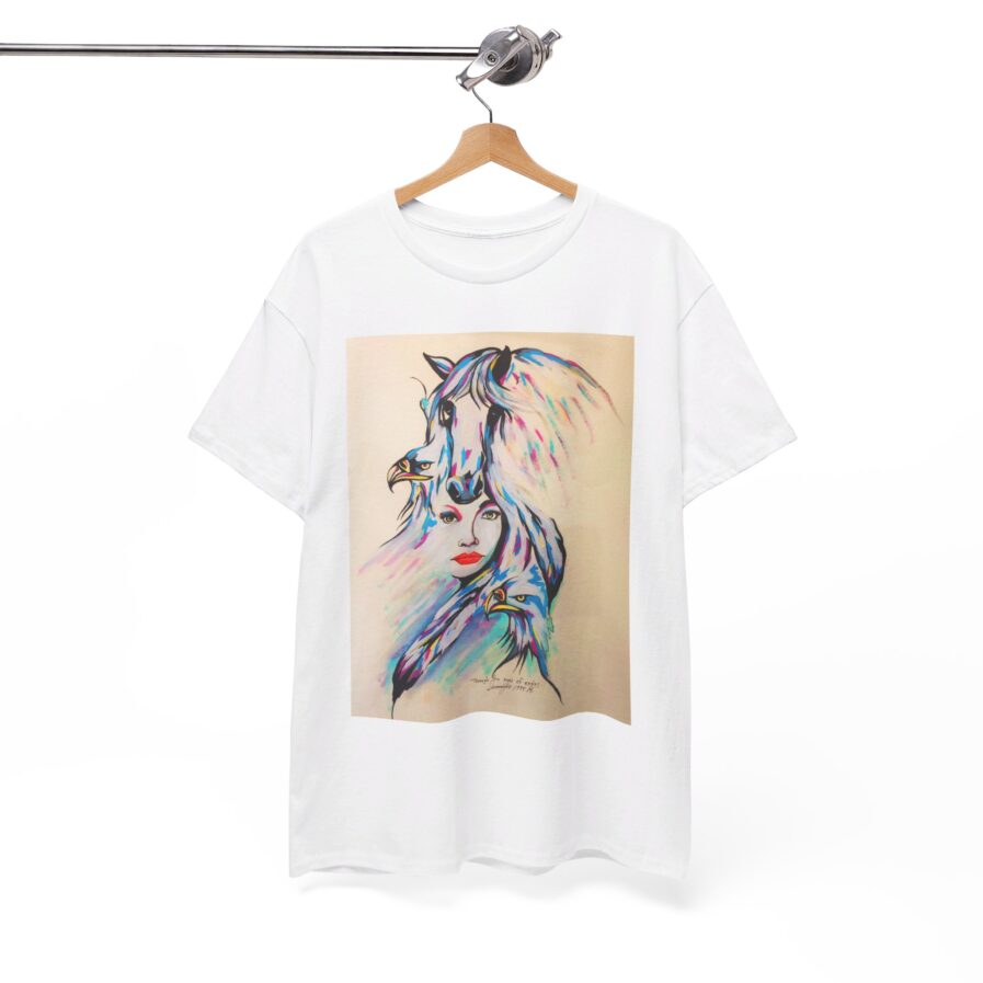 Domingo Eagles Unisex Heavy Cotton Tee - Image 7