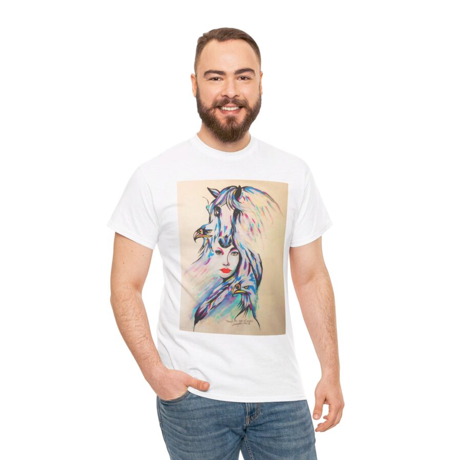 Domingo Eagles Unisex Heavy Cotton Tee - Image 13