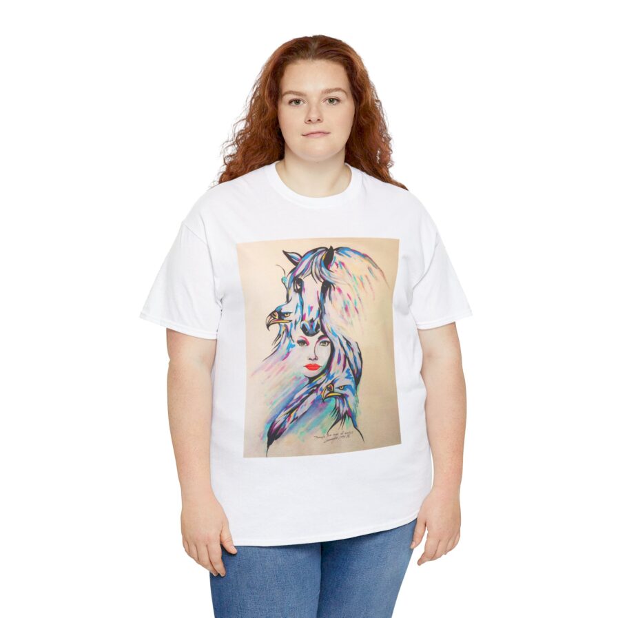 Domingo Eagles Unisex Heavy Cotton Tee - Image 15
