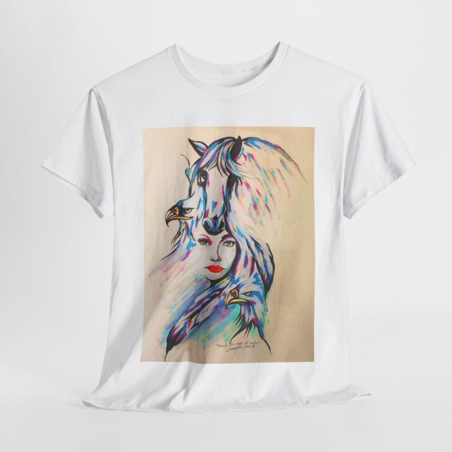 Domingo Eagles Unisex Heavy Cotton Tee - Image 6