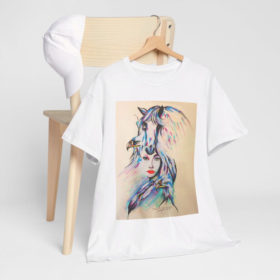 Domingo Eagles Unisex Heavy Cotton Tee - Image 8