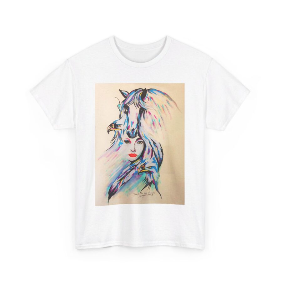 Domingo Eagles Unisex Heavy Cotton Tee - Image 3