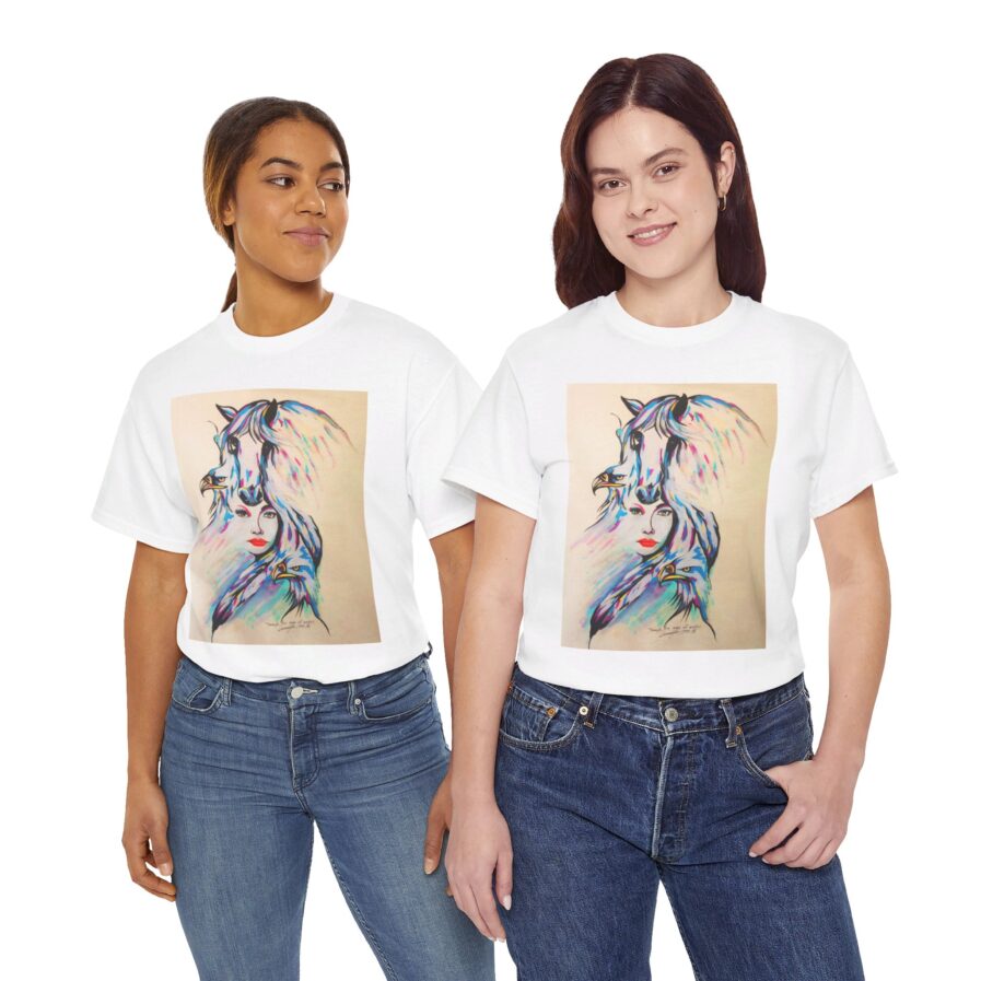 Domingo Eagles Unisex Heavy Cotton Tee - Image 25