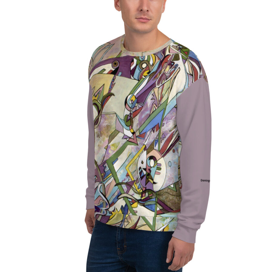 Domingo Figuring it Out Unisex Sweatshirt - Image 3