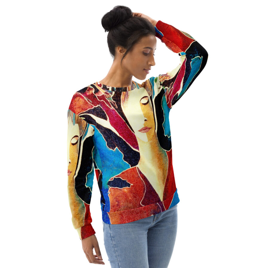 Domingo At Peace Unisex Sweatshirt - Image 4