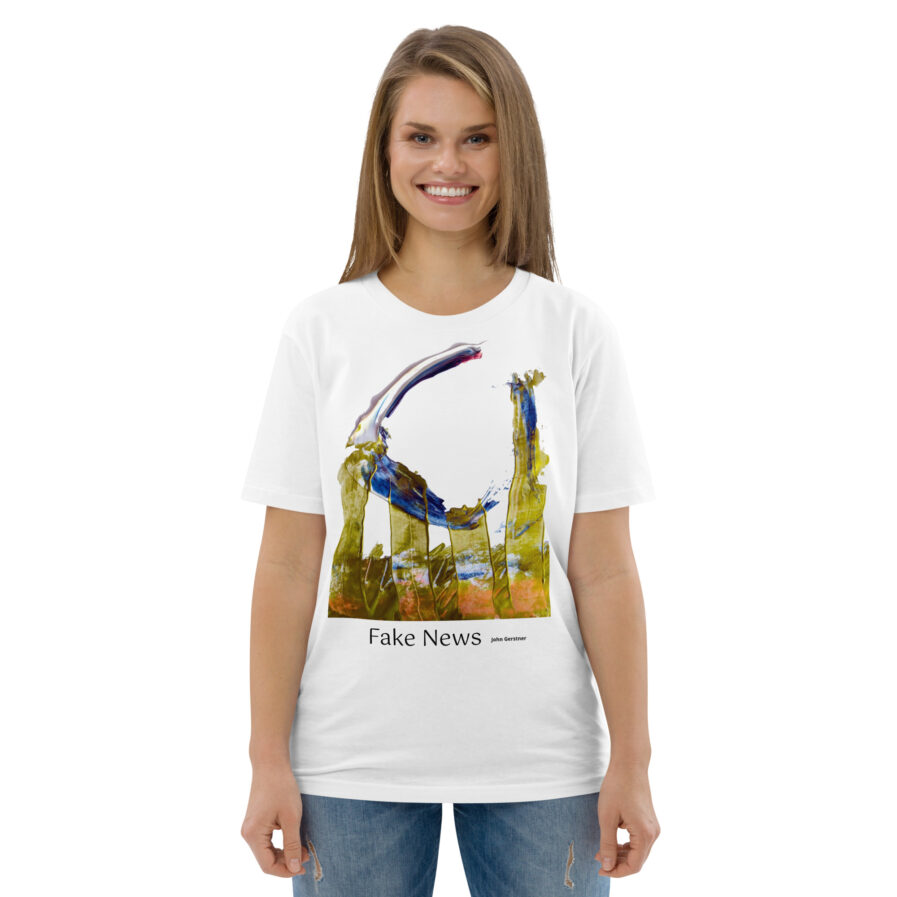 Fake News Unisex Organic Cotton T-Shirt